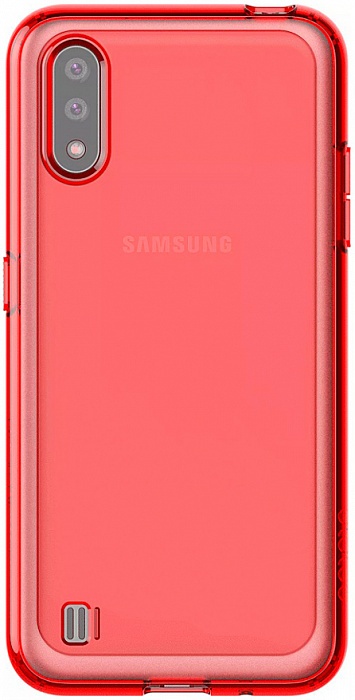 Чехол Araree A cover для Samsung A01 (красный)